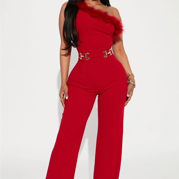 Red Jumpsuit - Picture 2 of 4